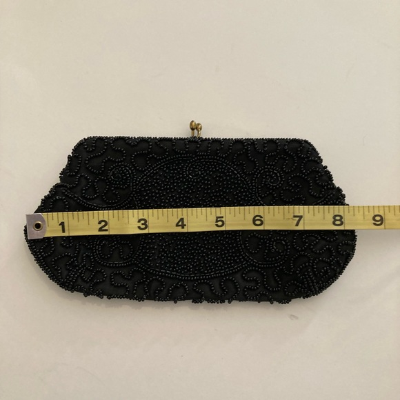 Vintage Walborg beaded clutch with kiss lock - Picture 7 of 8